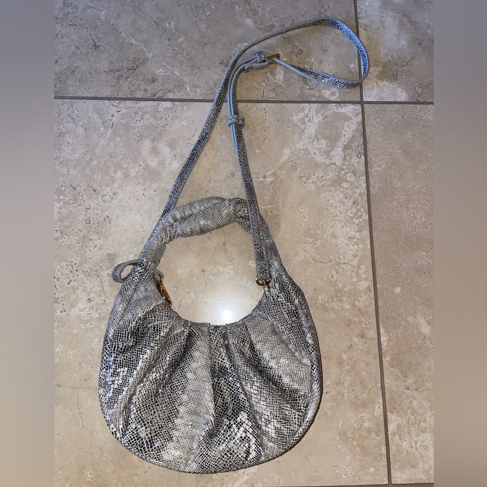 Snakeskin Shoulder Bag